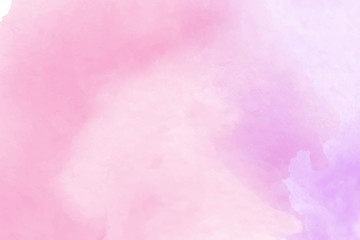 Fototapeta premium Retro watercolor image with pink watercolor texture background. Creative artistic background. Abstract summer background.