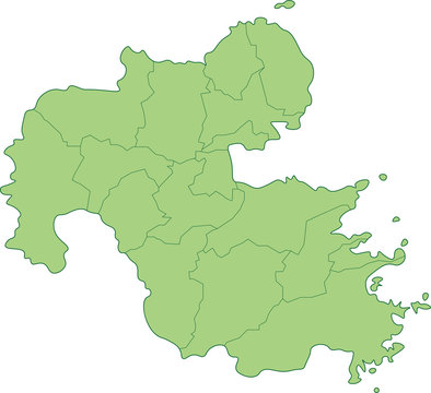 大分県の地図 Images – Browse 14 Stock Photos, Vectors, and