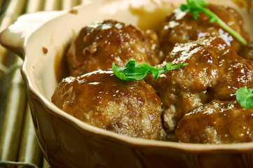 Honey-Balsamic BBQ Meatballs