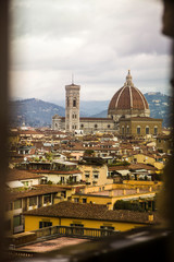Italia, Toscana, Firenze, la città e la cattedrale.