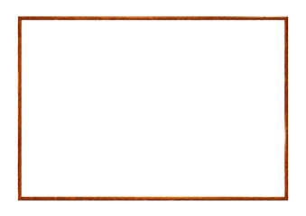 Obraz premium Rectangle rusty frame, realistic old metal isolated on white background. Corroded steel photoframe template. For picture. Vector illustration. Border just the right thing for your design.
