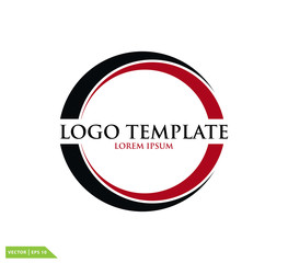 Abstract logo design vector template