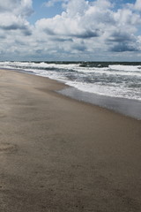 views of the Baltic beach