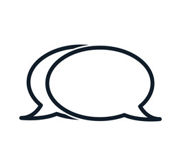 Quote icon vector logo template