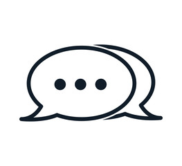 Quote icon vector logo template