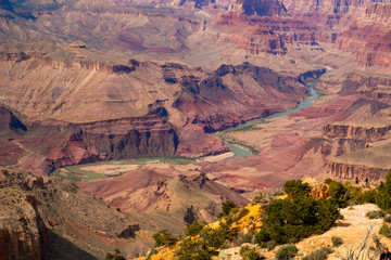 Navajo Point Colorado River Grand Canyon USA