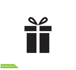 Gift icon vector design template