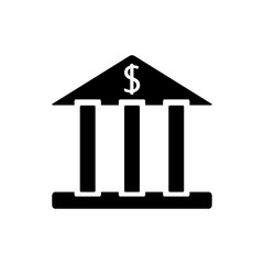 Bank icon vector sign and symbol