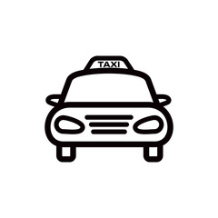 Taxi icon vector design template