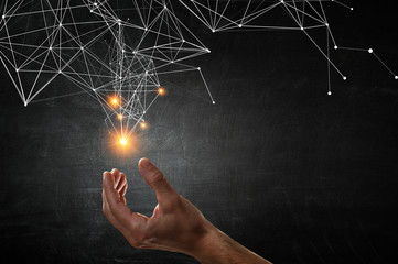 Concept of new ideas and innovation