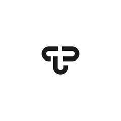 T Letter Logo Design Template.