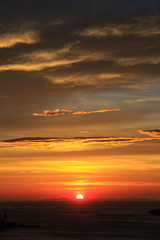 長崎の夕陽