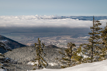zimowe góry Masywu Śnieżnika  © Henryk Niestrój