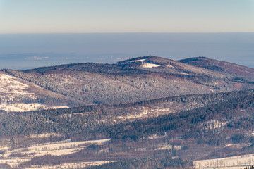 zimowe góry Masywu Śnieżnika  © Henryk Niestrój