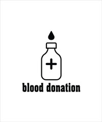blood donation flat design icon,vector best illustration design icon.