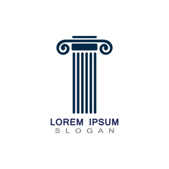 Column Logo and symbol Template vector illsutration design