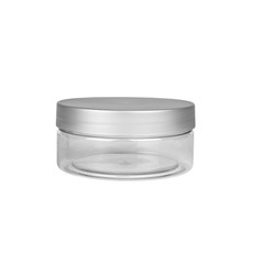 Cosmetic bottle isolated on a white background