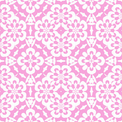 Subtle Pink And White Allover Pattern