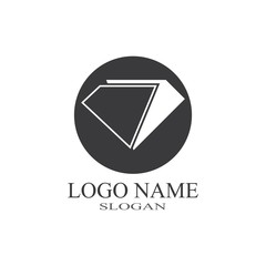 Diamond Logo Template vector icon illustration design