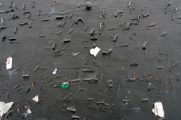 black boards for private advertisements