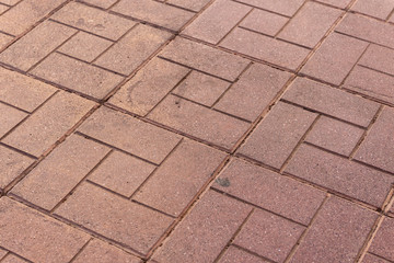 Stacked Paving Slabs - Close-up