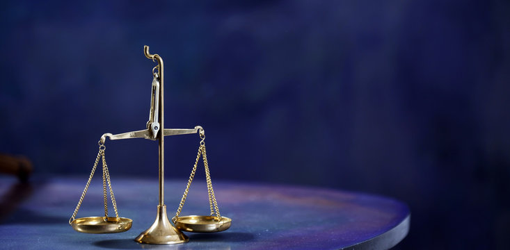 Symbol of law and justice, law and justice concept.