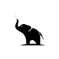 Elephant Logo Template Vector Illustration design