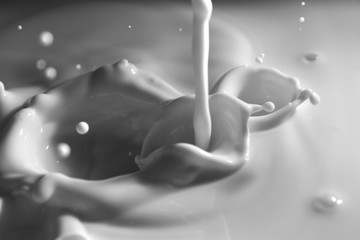 Milk splash