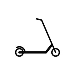 scooter vector illustrator icon