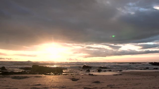 4K Sunset Timelapse on the beach of Santa Teresa, Costa Rica.