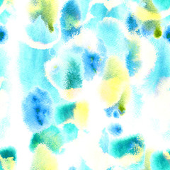 Surface Textile. Fashion Watercolor Print. 