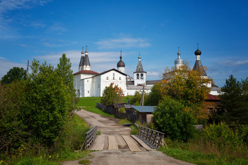 Fototapeta premium Ferapontov Belozersky monastery. Monastery of the Russian Orthodox Church in summer day. Vologda Region. Russia