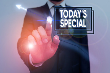 Handwriting text Today Special. Conceptual photo a day that filled with surprising events Unordinary day