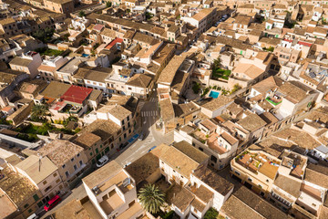 Fototapeta premium Old town of Santanyi in Mallorca, Spain