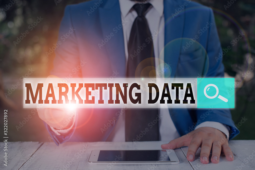 Poster text sign showing marketing data. business photo text information that can be used to improve produc