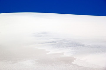 White dune at the lava field of the volcano Caraci Pampa at the Puna de Atacama, Argentina