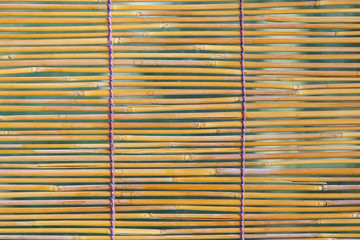 Roller blinds woven from papyrus