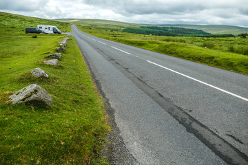 Dartmoor Forest National Park Wohnmobil Camping Glamping
