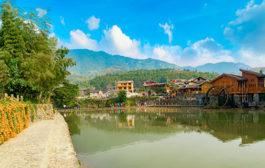 Yunshui ballad scenic spot in Zhangzhou, Fujian Province, China