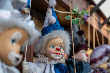 Colorful puppets
