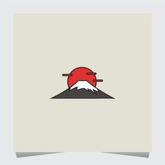 Mount Fuji Logo Inspirations Template