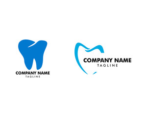 Set of Dental Logo Template Design Vector