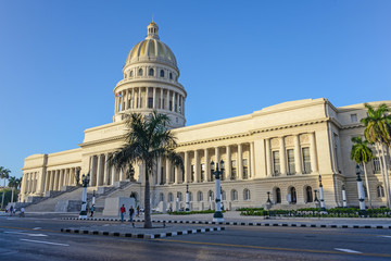 Fototapeta na wymiar Capitol Building in Havana, Cuba