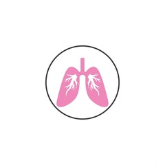 lungs icon vector illustration design