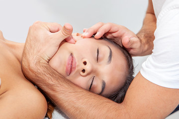 Obraz na płótnie Canvas massage clinic