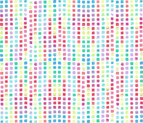 Square shape watercolour effect. Textured effect with multicoloured of watercolour. abstract seamless pattern modern bright background