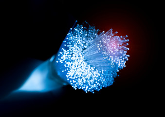 fiber optics network cable for ultra fast internet communications