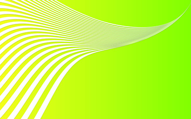 Abstract Wave. White Stripes. Curve white flow. Motion Line. Vector illustration . Curved Lines
