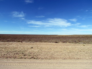 Fototapeta na wymiar Argentina Patagonia Desert Sightseeing Tour