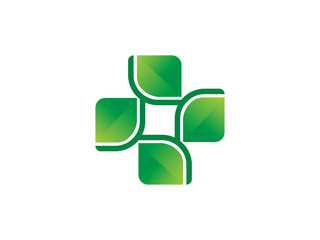 medical plus logo template design, icon, symbol